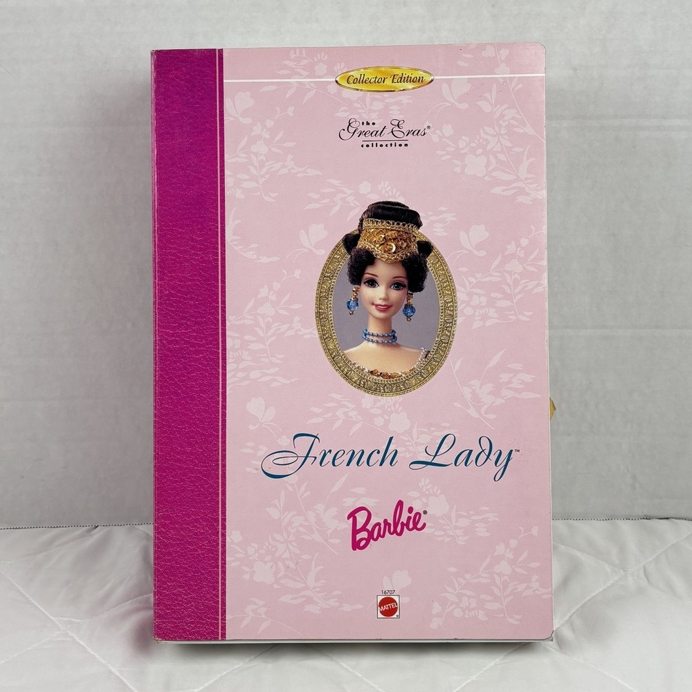 1996 Barbie Great Eras French Lady Collector Edition Doll w Box 16707